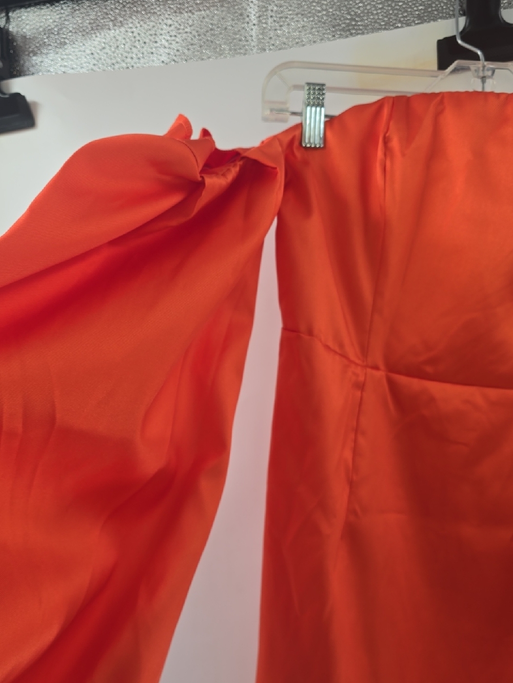 Asos luxe extreme balloon sleeve dress - Picture 6 of 10